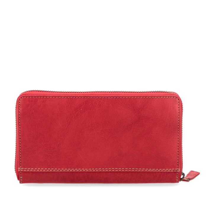 Kožená peňaženka Poyem červená
