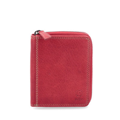 Kožená peňaženka Poyem červená – 5217 Poyem CV